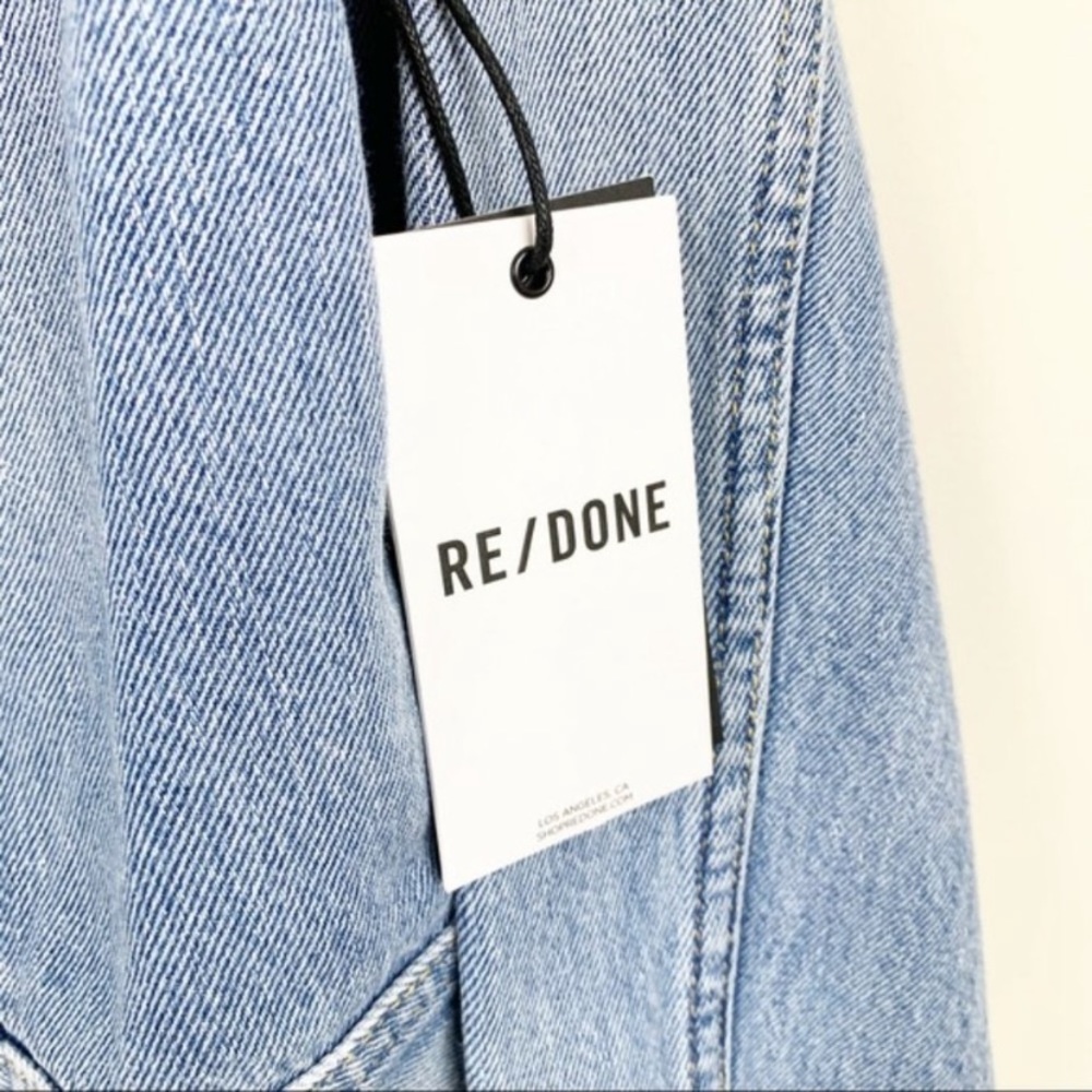 Re/Done | Distressed 70s Rodeo Denim Jacket NWT - Picture 7 of 13